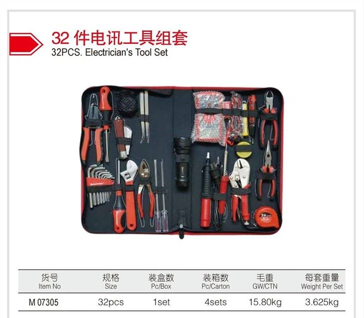 Electrical Tool Set inside