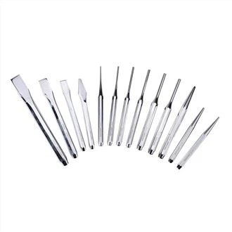 13pcs Oktogonal Steel Punch Set