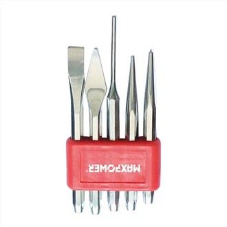 Oktogonal Steel Punch Set
