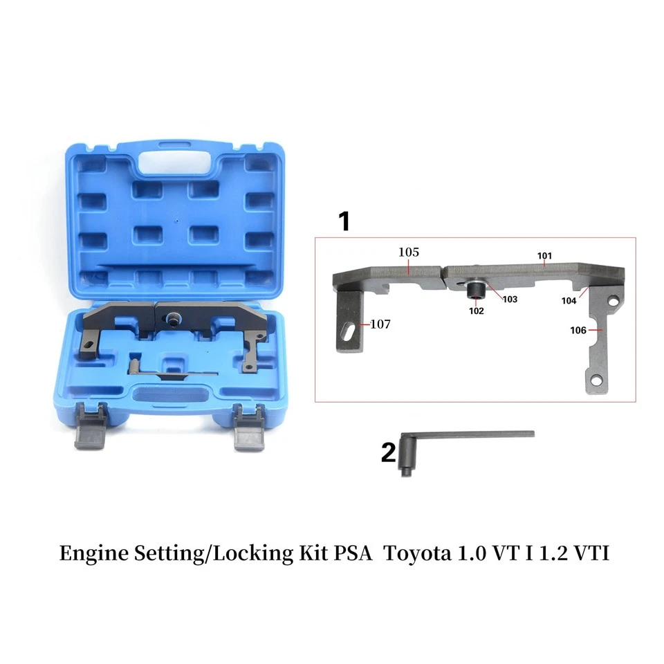 Set zouti pou distribisyon motè- Citroen/Peugeot - VTi